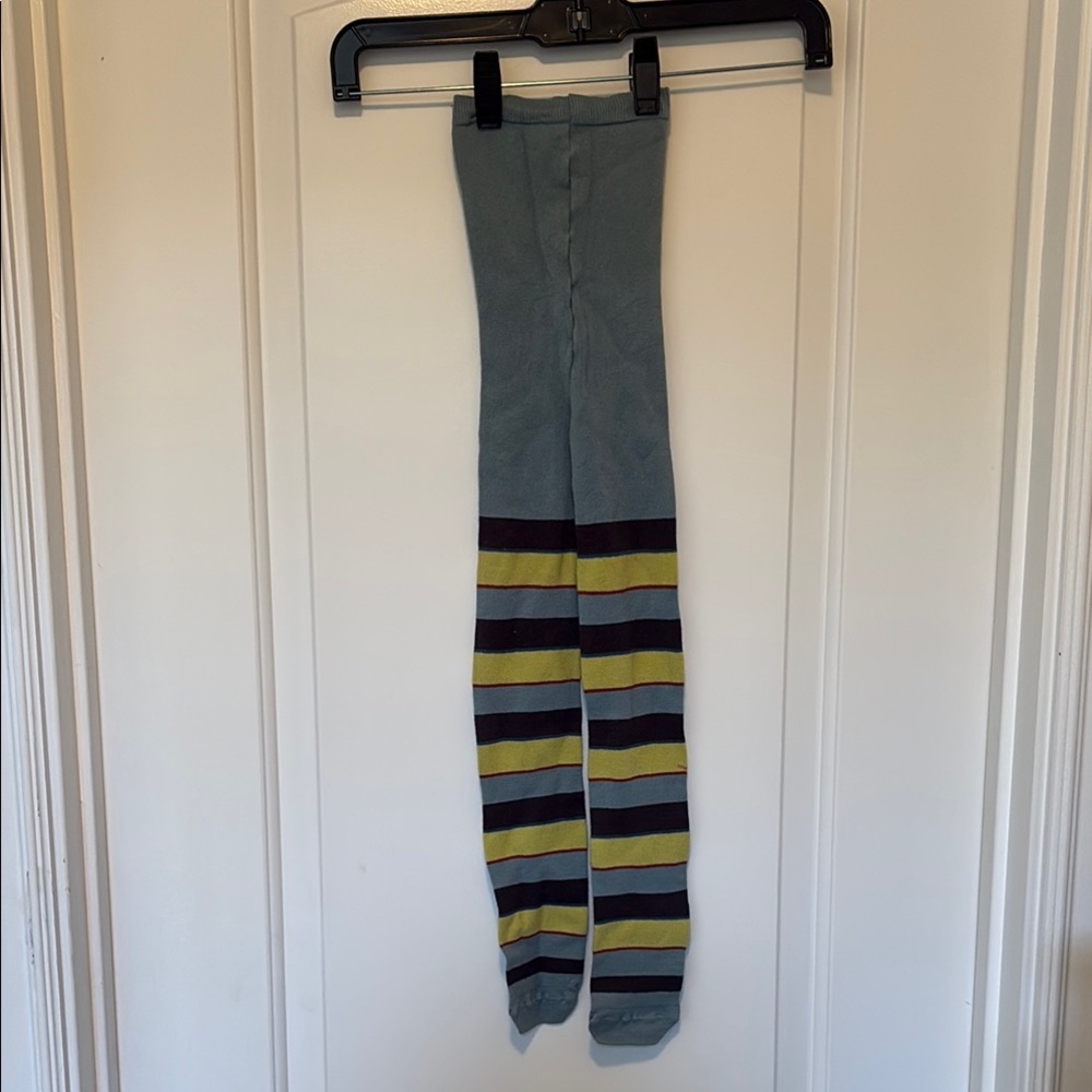 Matilda Jane Blue and Yellow Striped Tights